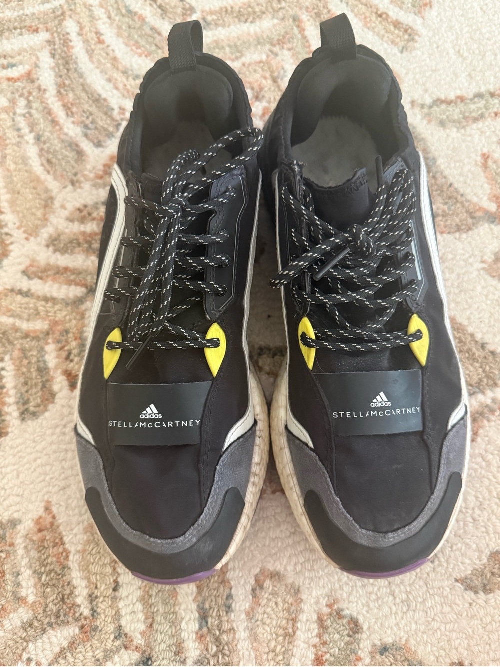 Adidas by Stella McCartney outdoor Boost 2.0  Black Sneakers size 9